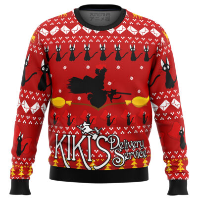 Studio Ghibli Kiki’s Delivery Service Ugly Christmas Sweater