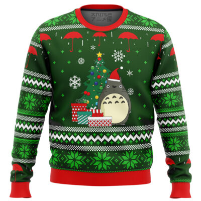 Studio Ghibli My Neighbor Totoro Gifts Ugly Christmas Sweater