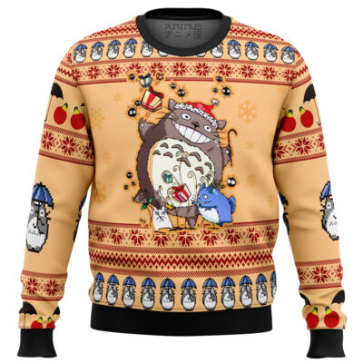 Studio Ghibli My Neighbor Totoro alt Ugly Christmas Sweater