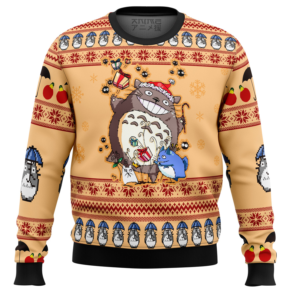 Studio Ghibli My Neighbor Totoro alt Ugly Christmas Sweater