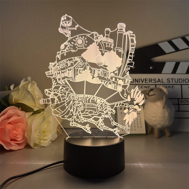 Studio Ghibli Laputa: Castle In the Sky 3D Led Lamp