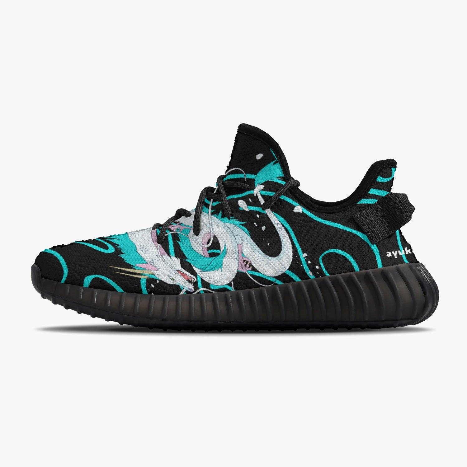 Studio Ghibli Spirited Away Haku Black YZ Shoes - Image 4