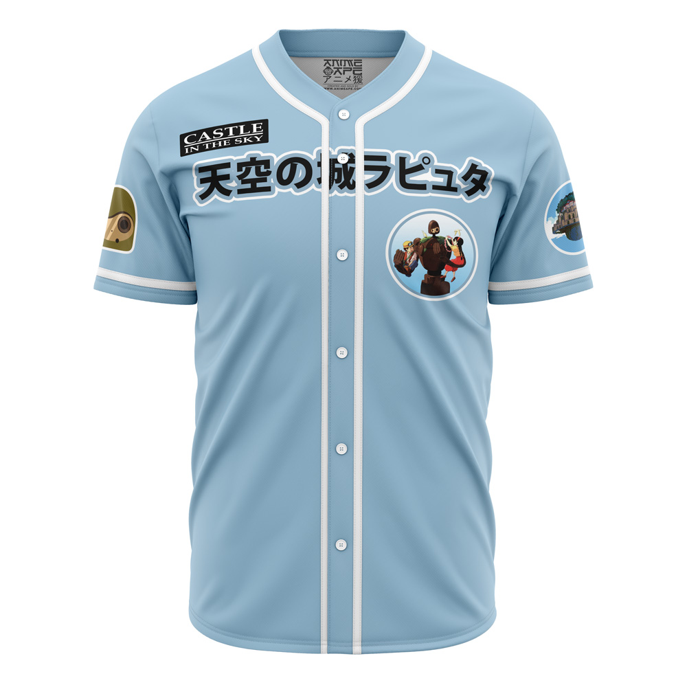 Studio Ghibli Laputa: Castle In The Sky Baseball Jersey