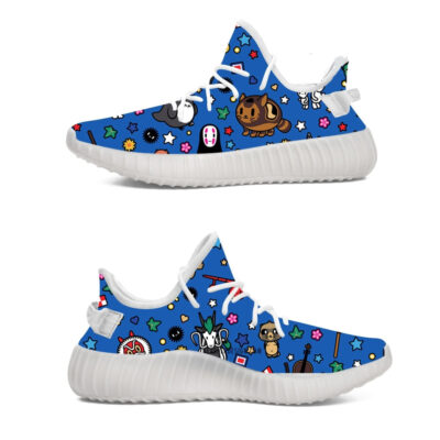 Studio Ghibli Character In The Blue YZ Shoes