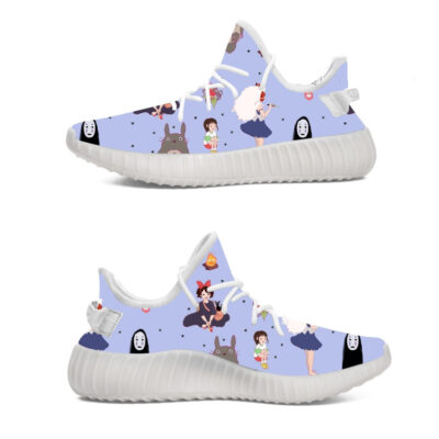 Studio Ghibli Character Light Purple YZ Shoes
