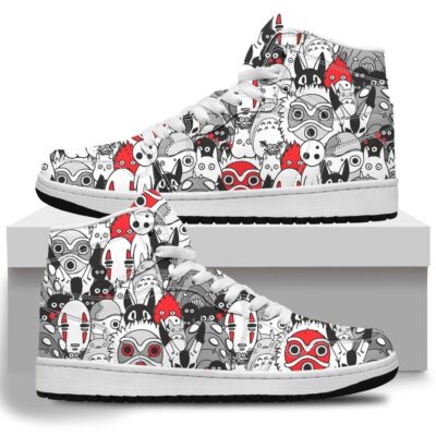 Studio Ghibli Characters Art Style JD Shoes
