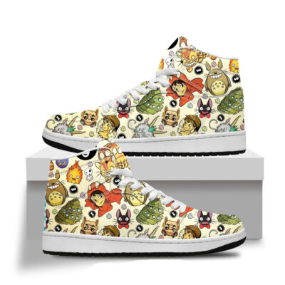 Studio Ghibli Characters Colorful JD Shoes