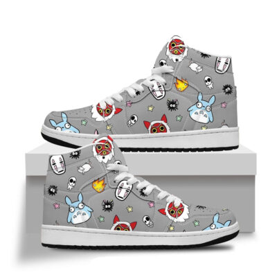 Studio Ghibli Characters Grey JD Shoes