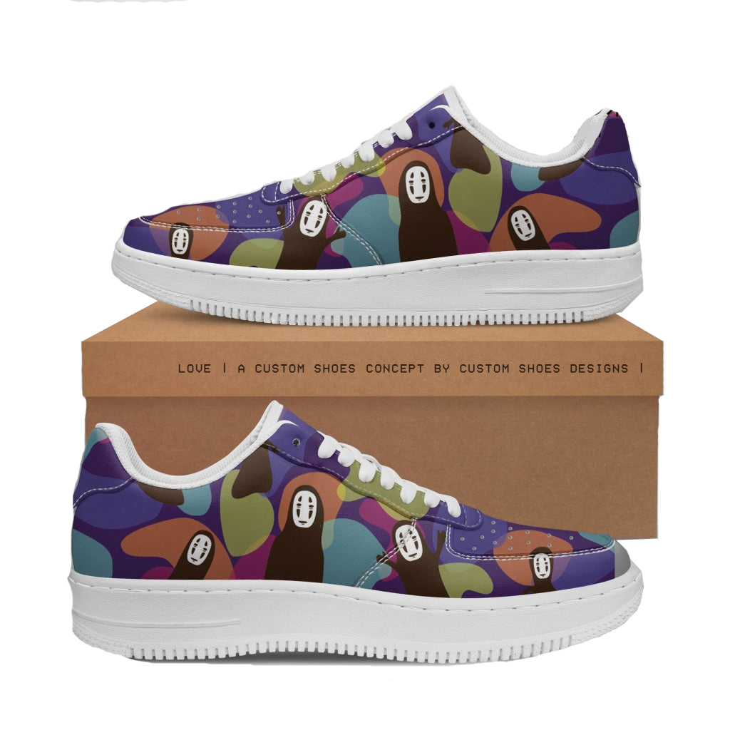 Studio Ghibli Spirited Away No Face AF1 Low Shoes