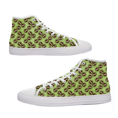 Studio Ghibli Dust Bunnies Green Converse Shoes