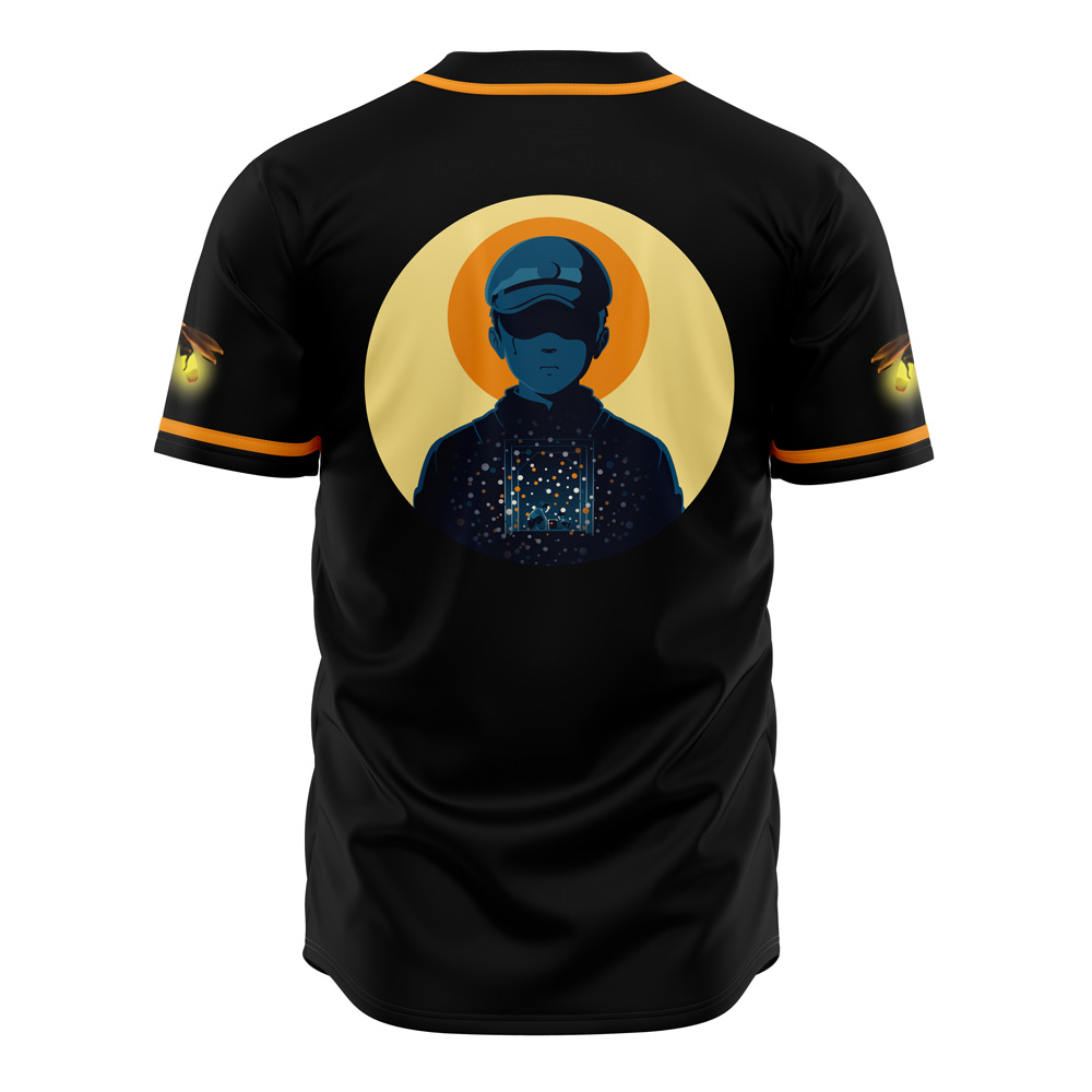 Studio Ghibli Grave Of The Fireflies Baseball Jersey - Image 3