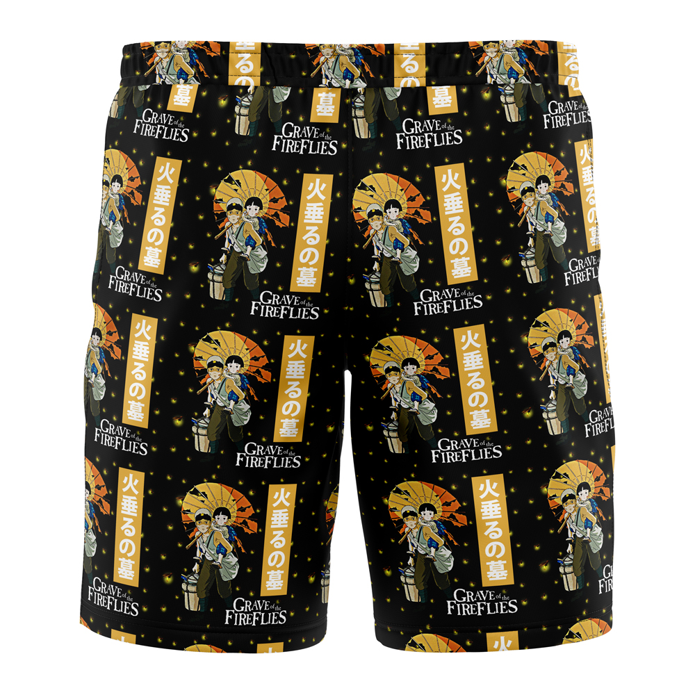 Studio Ghibli Grave Of The Fireflies Swim Trunks - Image 3