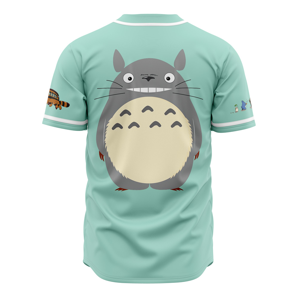 Studio Ghibli My Neighbor Totoro Baseball Jersey - Image 3