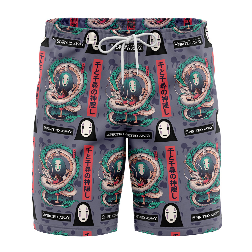 Studio Ghibli Spirited Away Mythical Swim Trunks