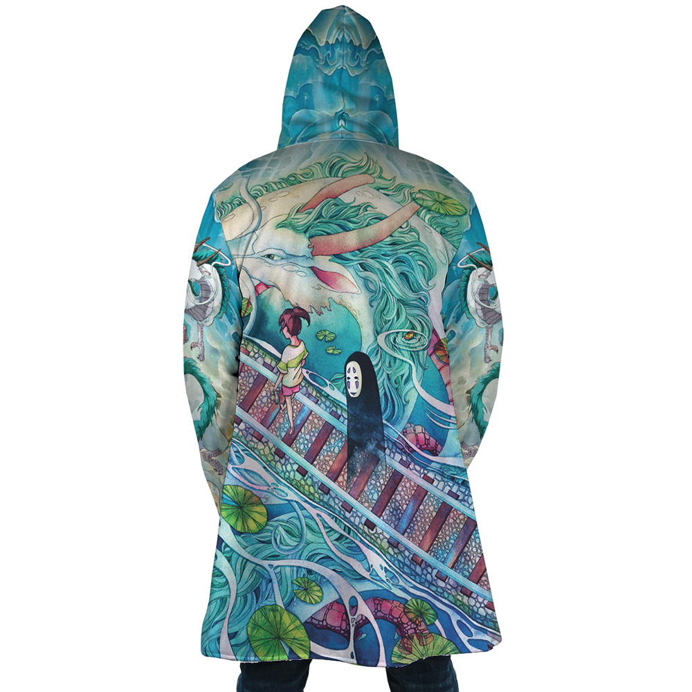 Studio Ghibli Spirited Away Mythical Dream Cloak Coat - Image 6