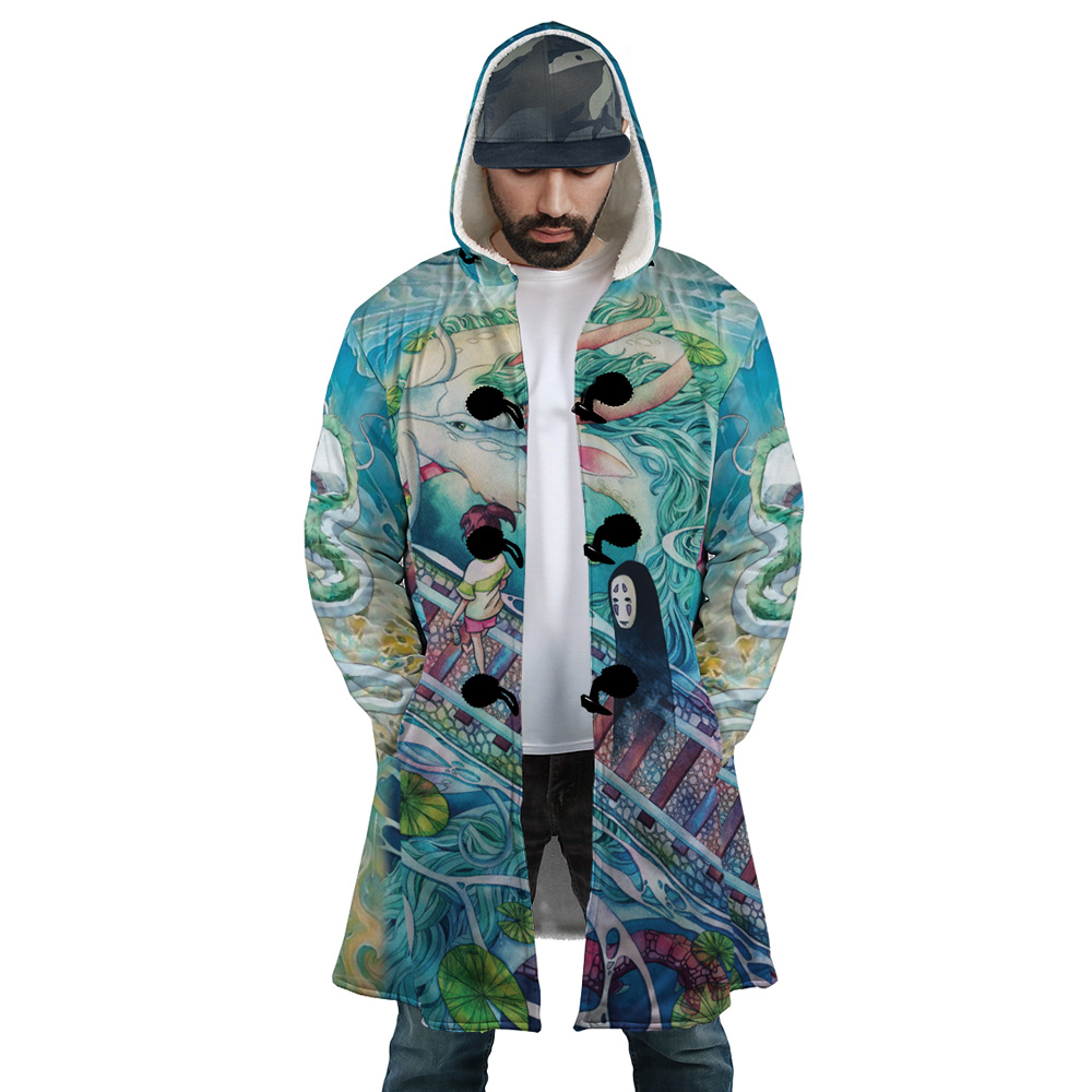 Studio Ghibli Spirited Away Mythical Dream Cloak Coat - Image 3