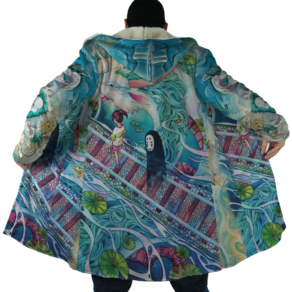 Studio Ghibli Spirited Away Mythical Dream Cloak Coat - Image 7