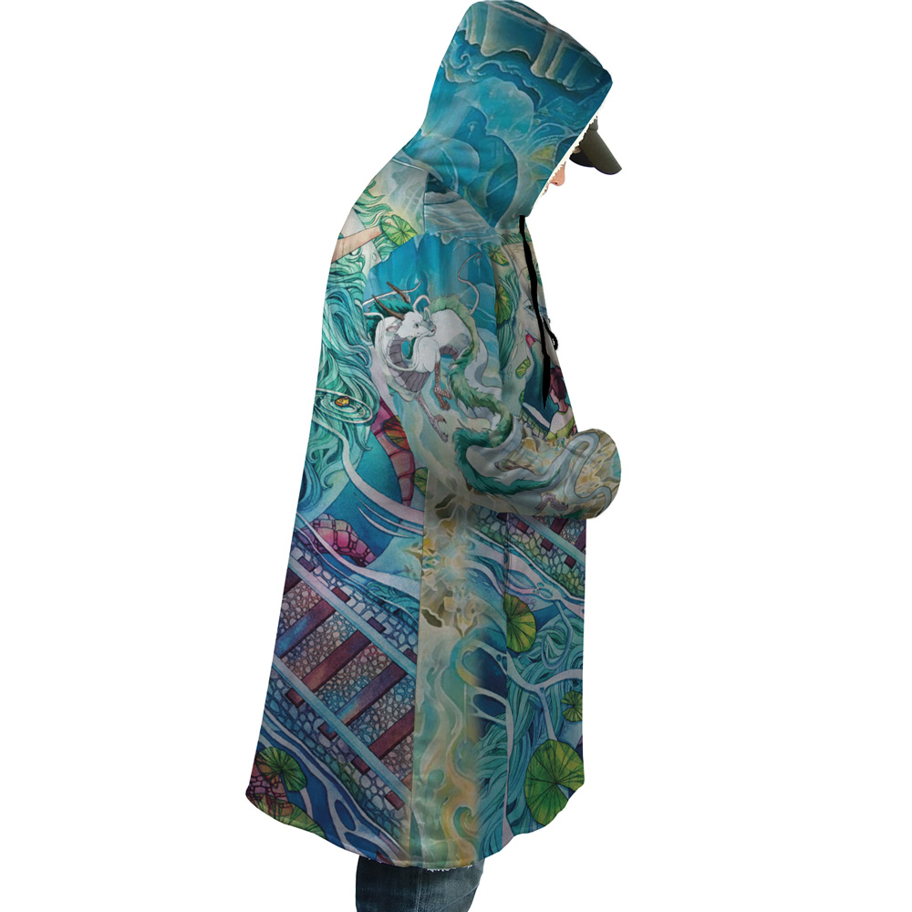 Studio Ghibli Spirited Away Mythical Dream Cloak Coat - Image 4