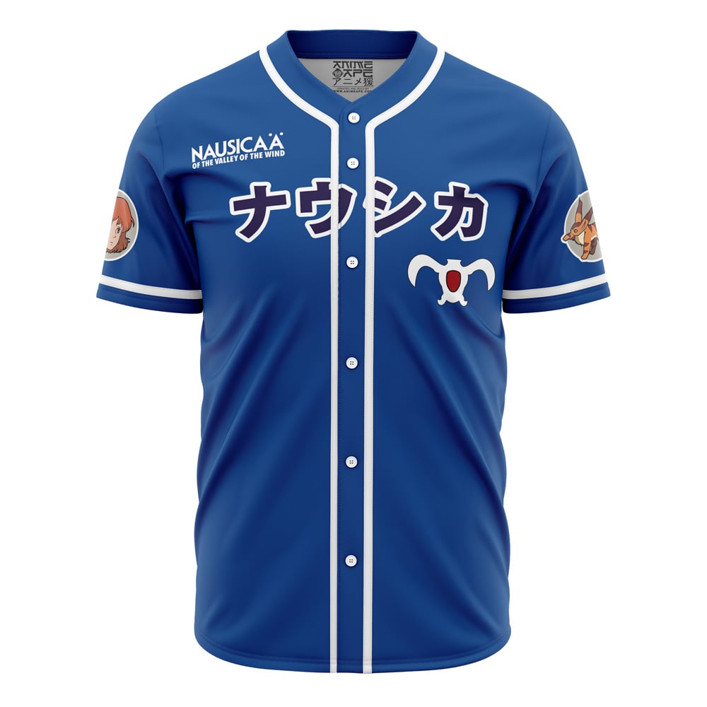 Studio Ghibli Nausicaa Of The Valley Of The Wind Baseball Jersey