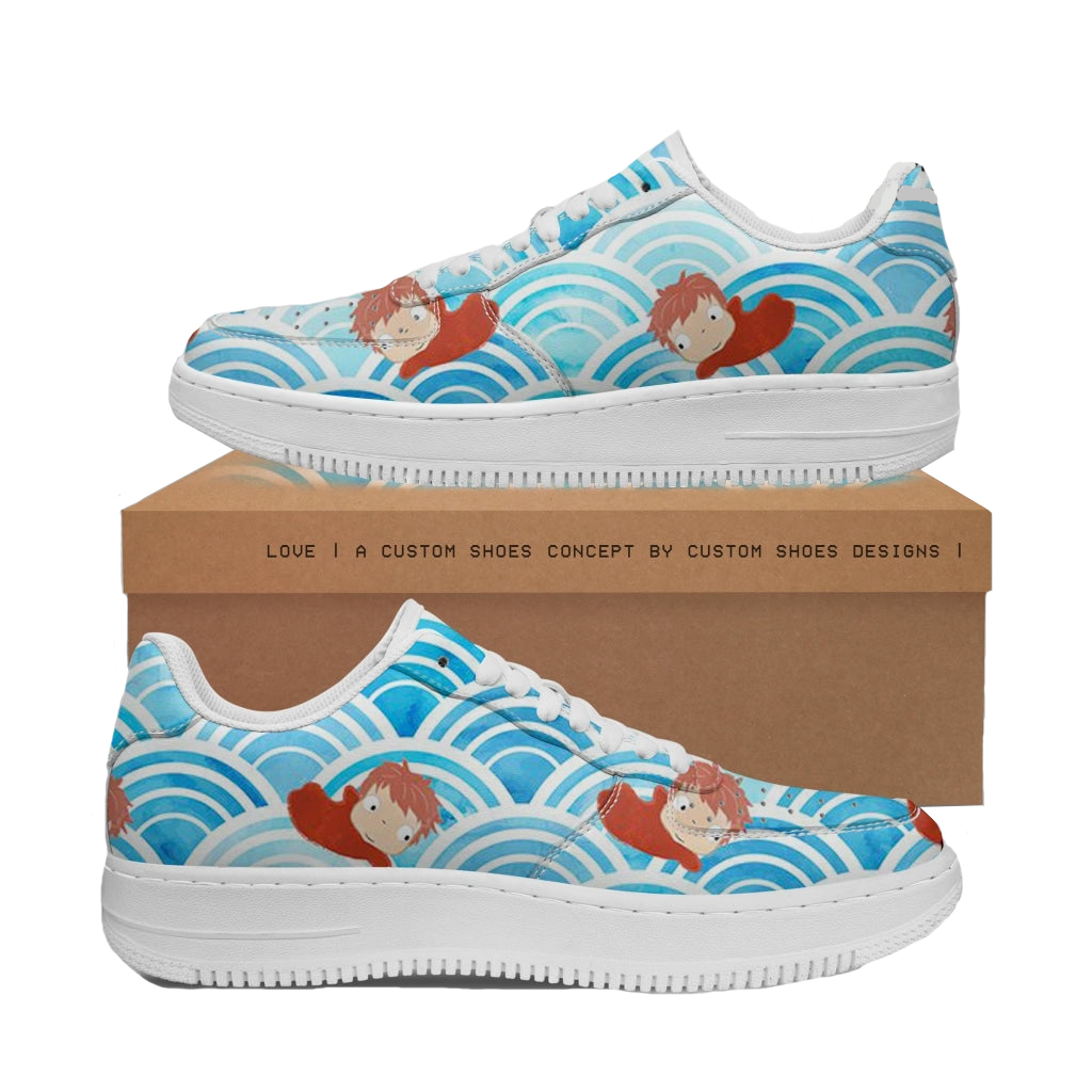 Studio Ghibli Ponyo In The Sea AF1 Low Shoes
