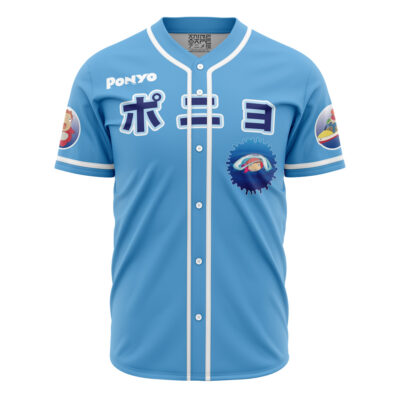 Studio Ghibli Ponyo Baseball Jersey