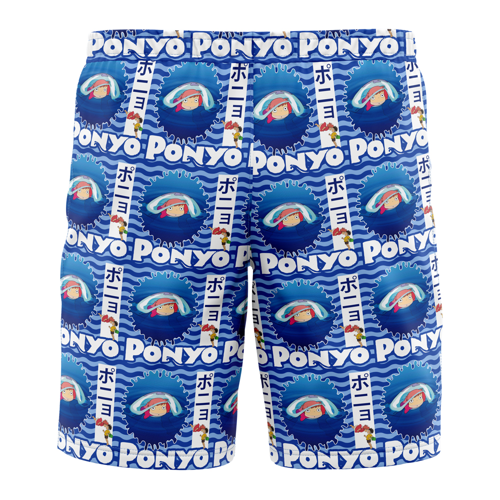 Studio Ghibli Ponyo Swim Trunks - Image 3