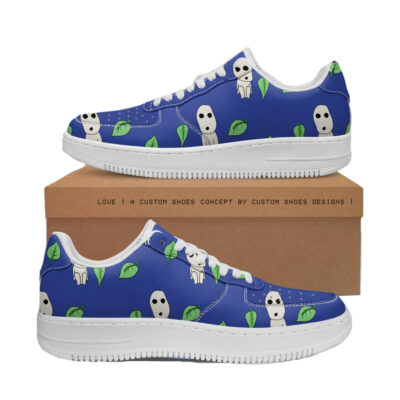Studio Ghibli Princess Mononoke Kodama AF1 Low Shoes