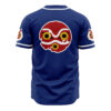 Princess Mononoke SG AOP Baseball Jersey BACK Mockup - Studio Ghibli Shop