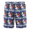 Princess Mononoke SG Hawaiian Shorts BACK Mockup - Studio Ghibli Shop