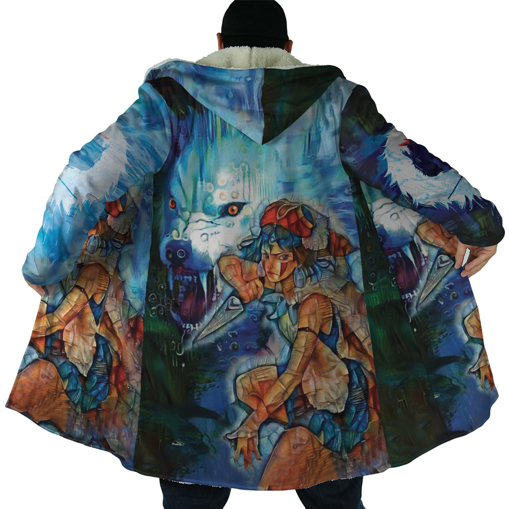 Studio Ghibli Princess Mononoke Dream Cloak Coat - Image 7