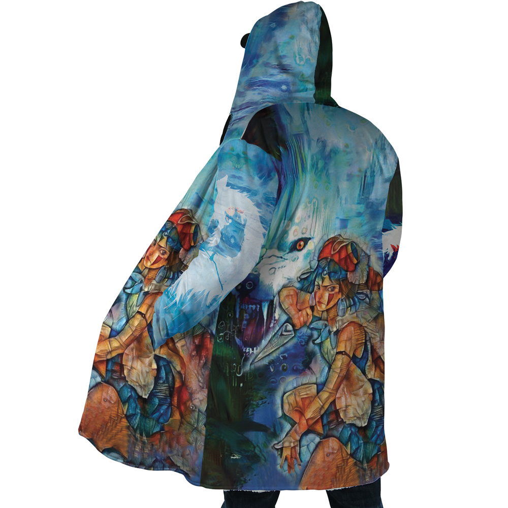 Studio Ghibli Princess Mononoke Dream Cloak Coat - Image 5