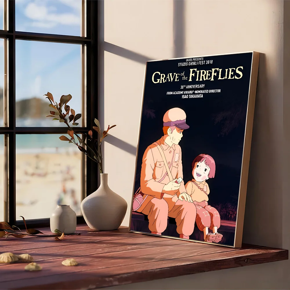 New Design Grave Of The Fireflies Wall Art