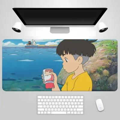 Best Selling Ponyo Large Mouse Pad