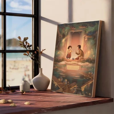 New Grave Of The Fireflies Wall Art