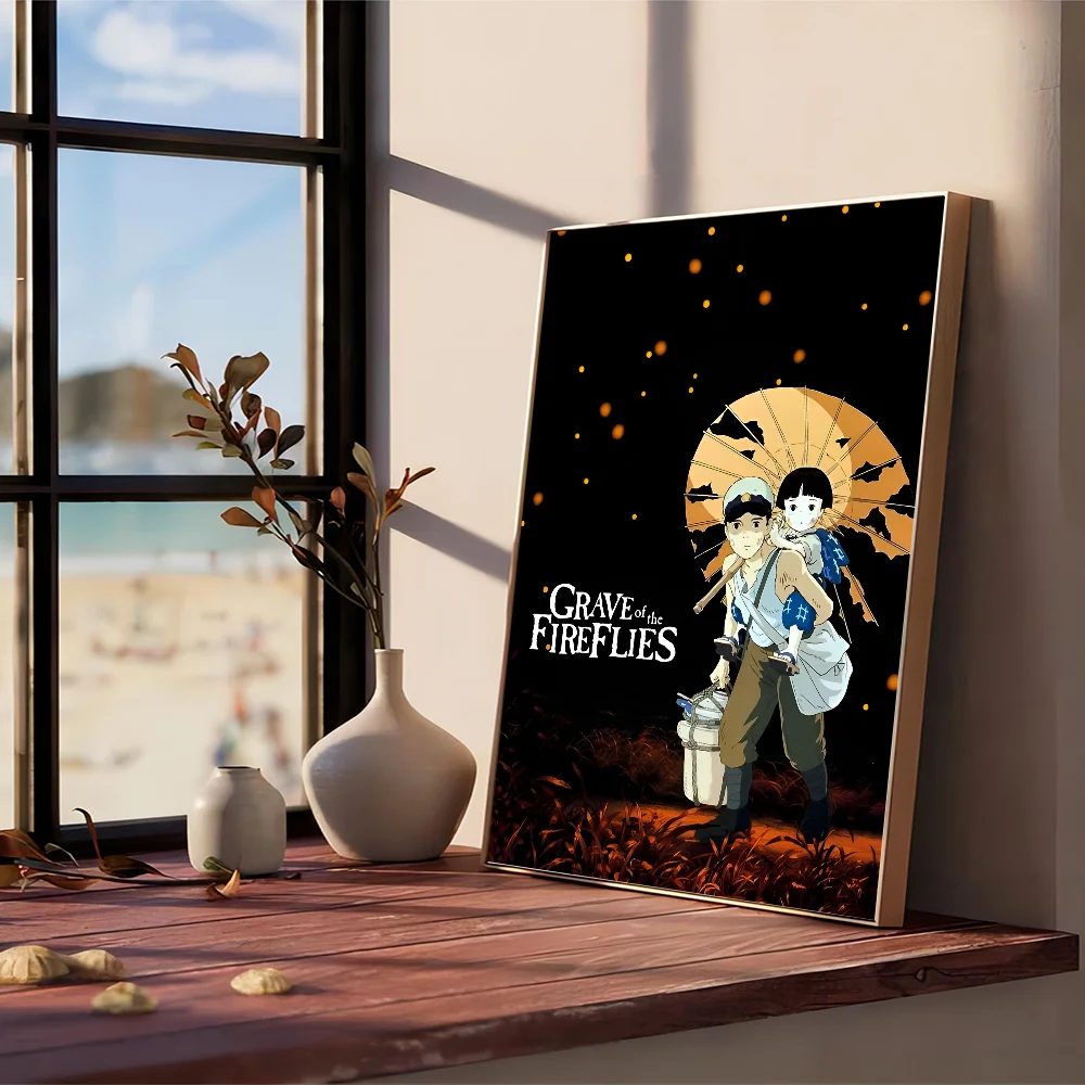 Hot Grave Of The Fireflies Wall Art