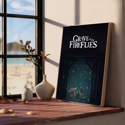 Hot Design Grave Of The Fireflies Wall Art