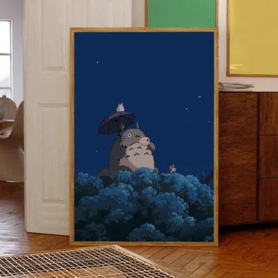 New Iterm Anime Totoros Wall Art