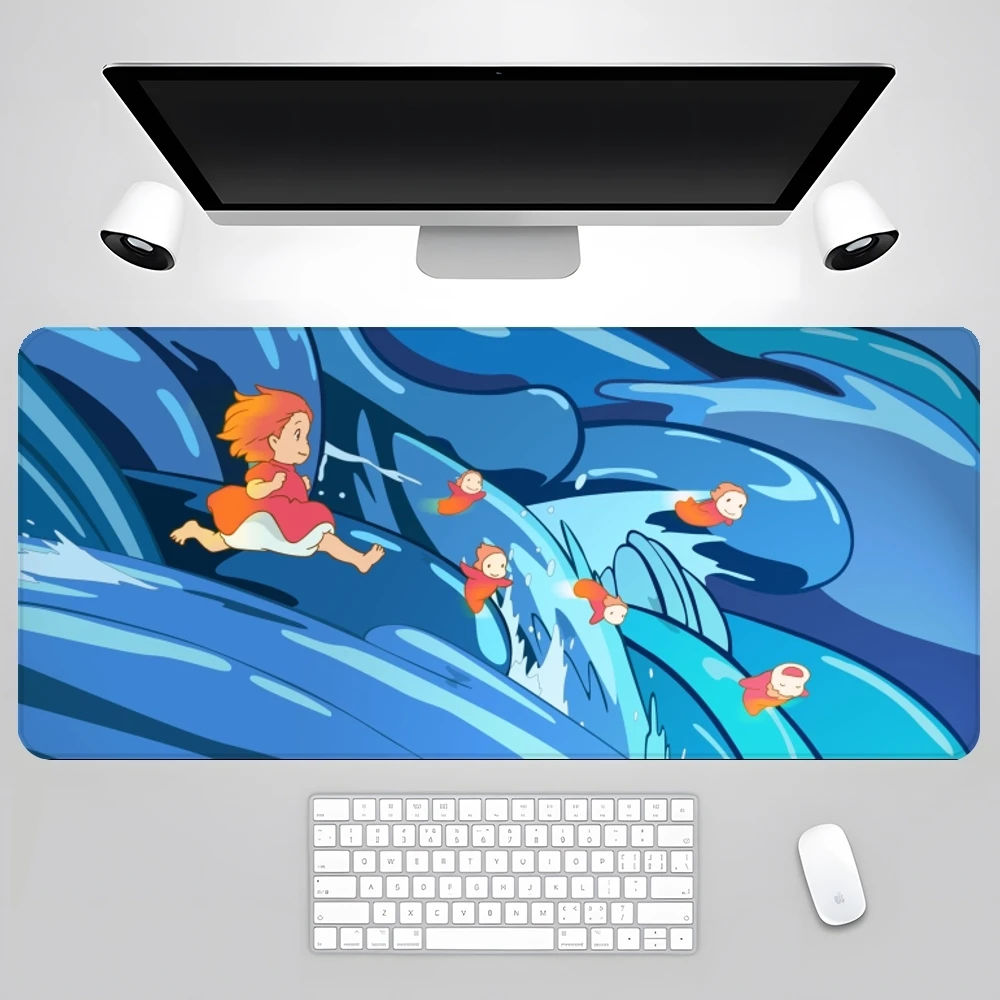 Hot Ponyo Large Mouse Pad