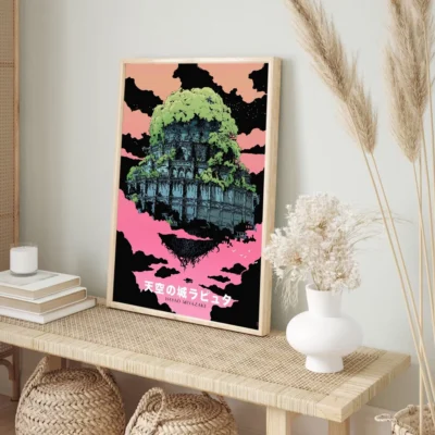 New Castle In The Sky Classic Movie Wall Art