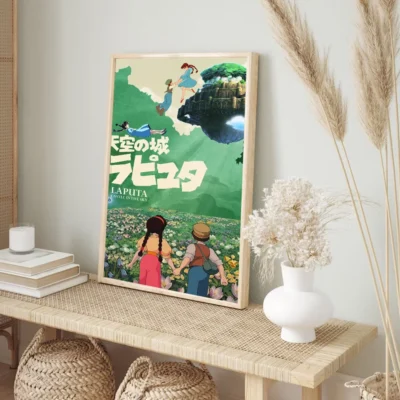 Best Selling Castle In The Sky Classic Movie Wall Art