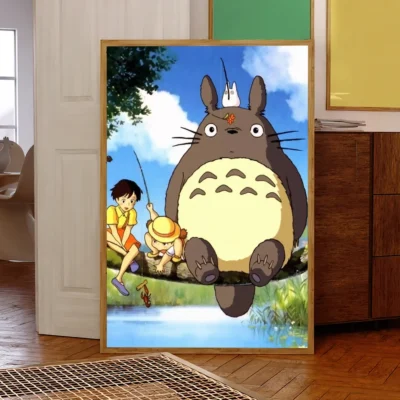 Best Selling Anime Totoros Wall Art