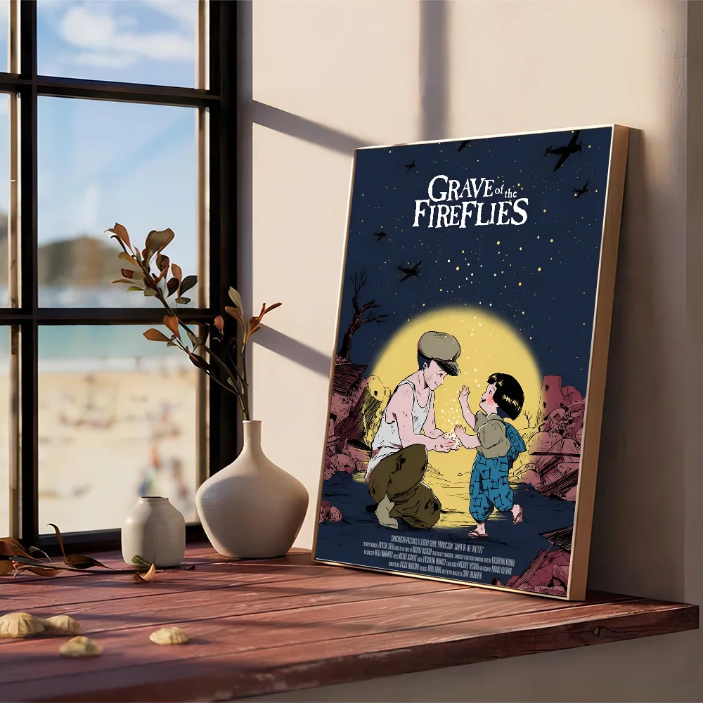 Hot Iterm Grave Of The Fireflies Wall Art