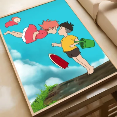 New Iterm Anime Ponyo Ghibli Wall Art
