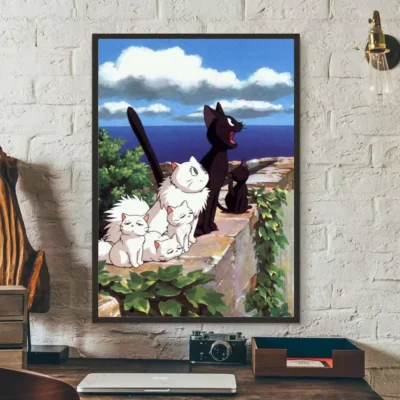 Kikis Delivery Service Wall Art