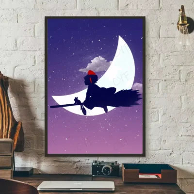 Hot Search Kikis Delivery Service Wall Art