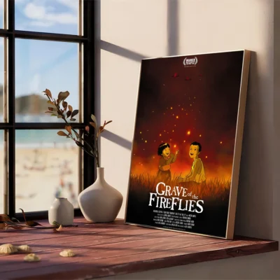 Best Selling Grave Of The Fireflies Wall Art