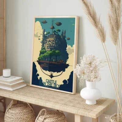 New Iterm Castle In The Sky Classic Movie Wall Art