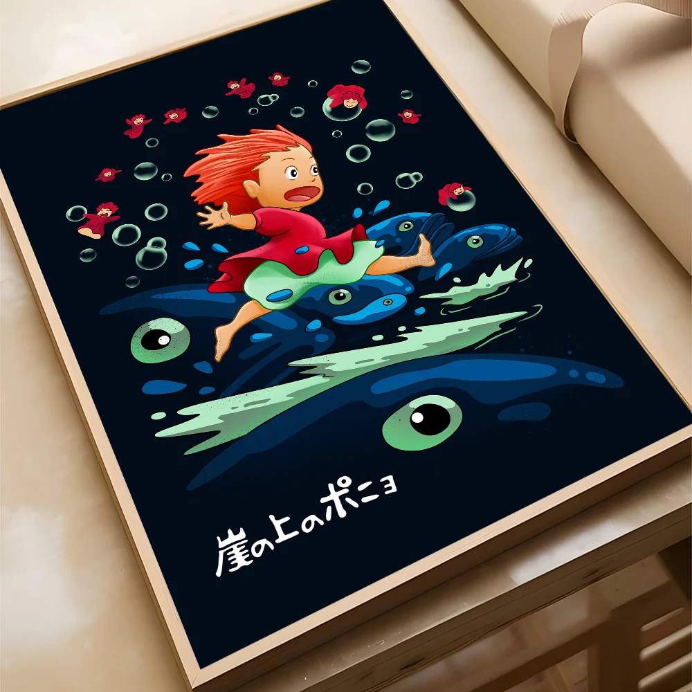 Best Selling Anime Ponyo Ghibli Wall Art