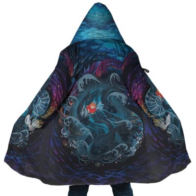 Studio Ghibli Ponyo Sea Creatures Dream Cloak Coat