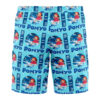 Sea Creatures Ponyo Studio Ghibli Hawaiian Shorts BACK Mockup - Studio Ghibli Shop